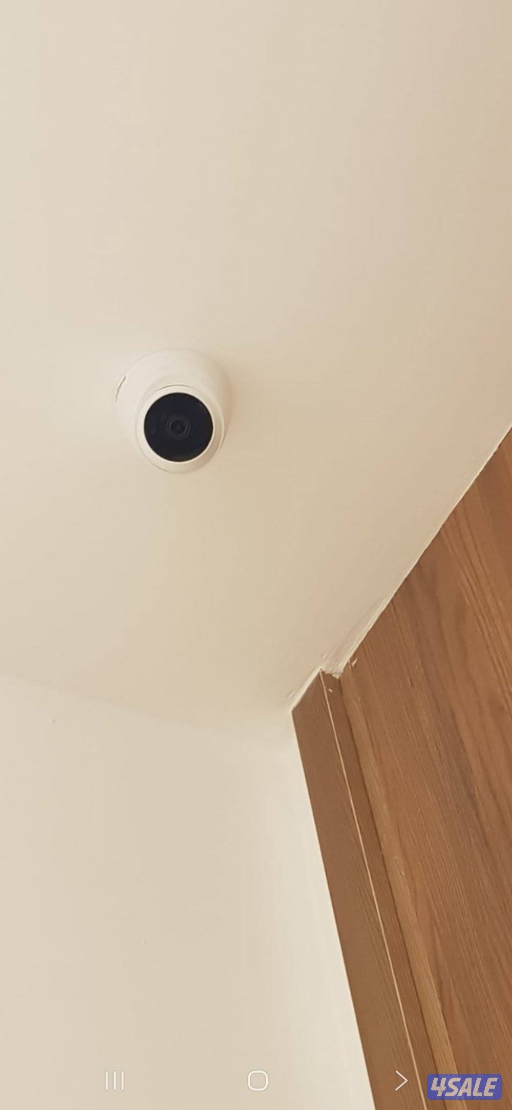 كاميرا طاقه شمسيه متحركه بجميع الاتجاهات صوت وصوره سبيكرمايك سنسر حركه9