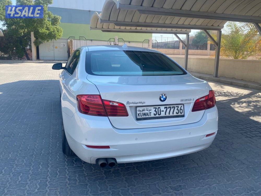 بي ام دبليو 2015/520i عداد103 الف وارد الوكاله2