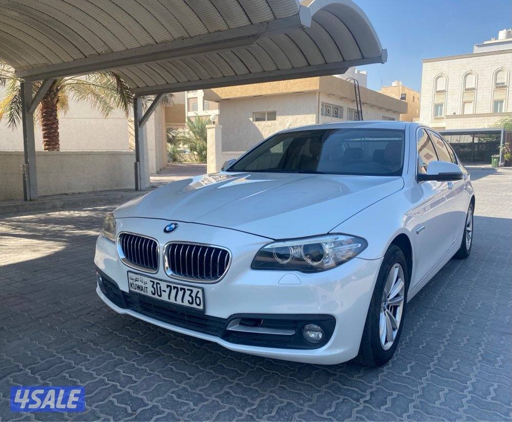 بي ام دبليو 2015/520i عداد103 الف وارد الوكاله1