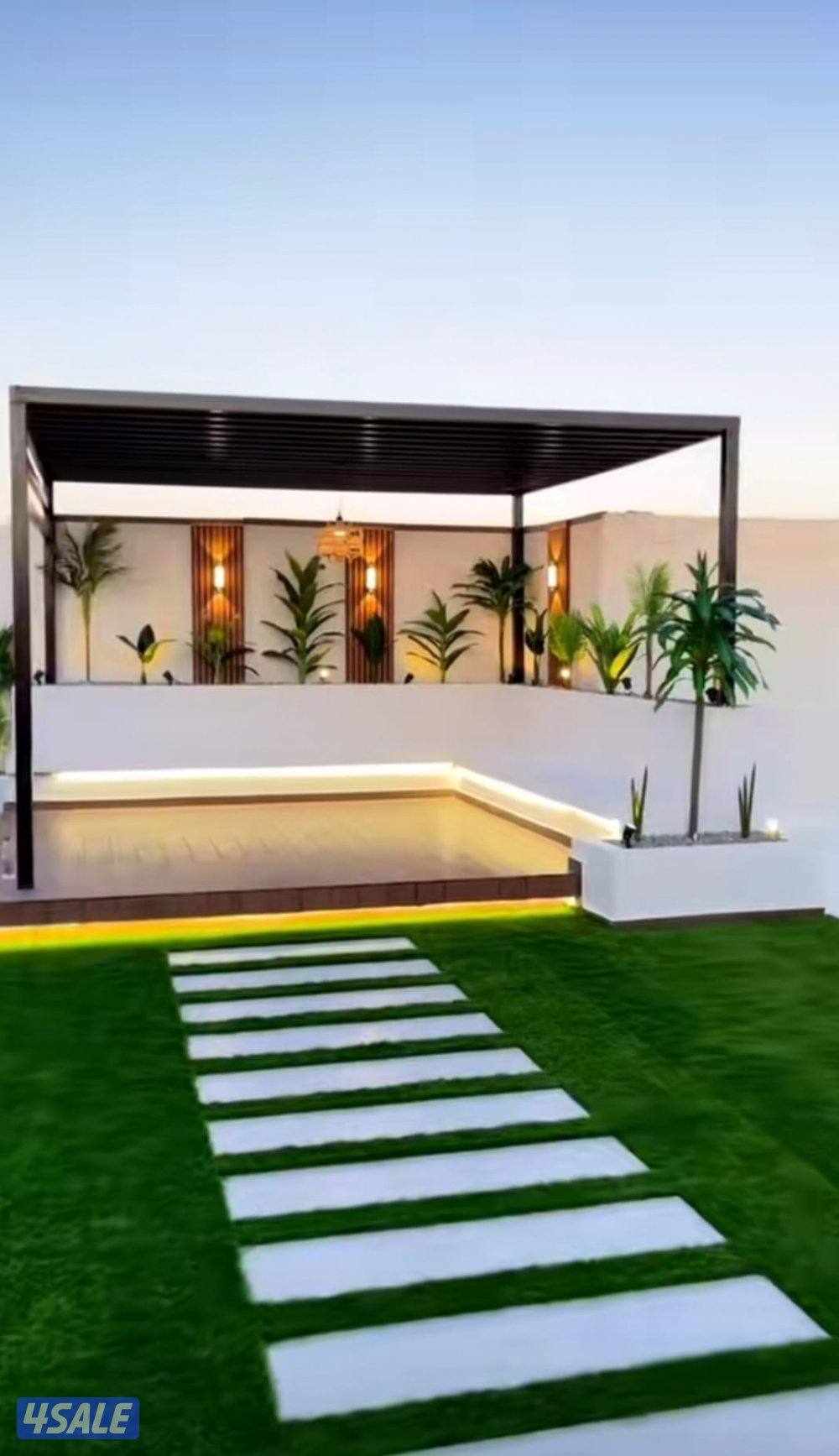 تنسيق حدائق ابو علي7