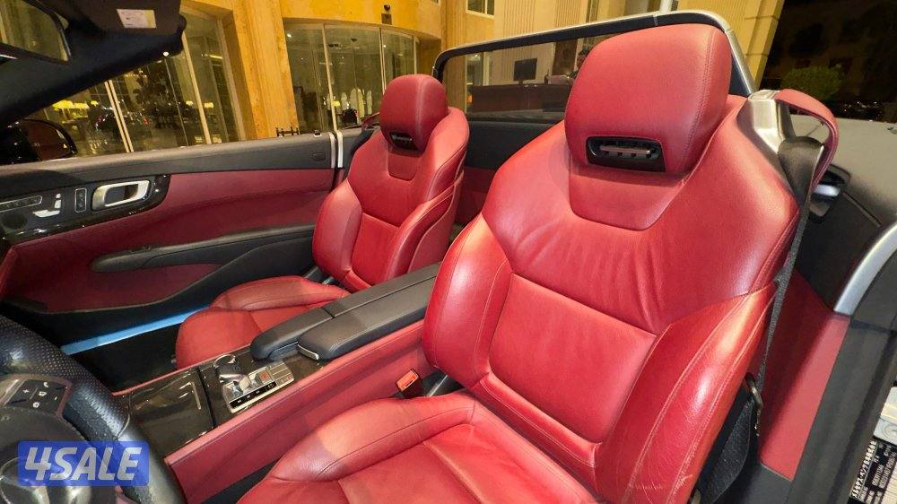 مرسيدس SL 350/ موديل 2015/ عداد 41 ألف/ سقف بنوراما/ كت AMG8