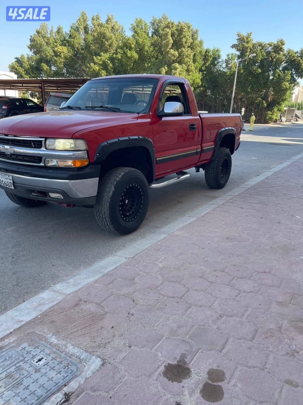 ‏للبيع سلفرادو موديل 2000 شرط الفحص قير مكينة شاصي3