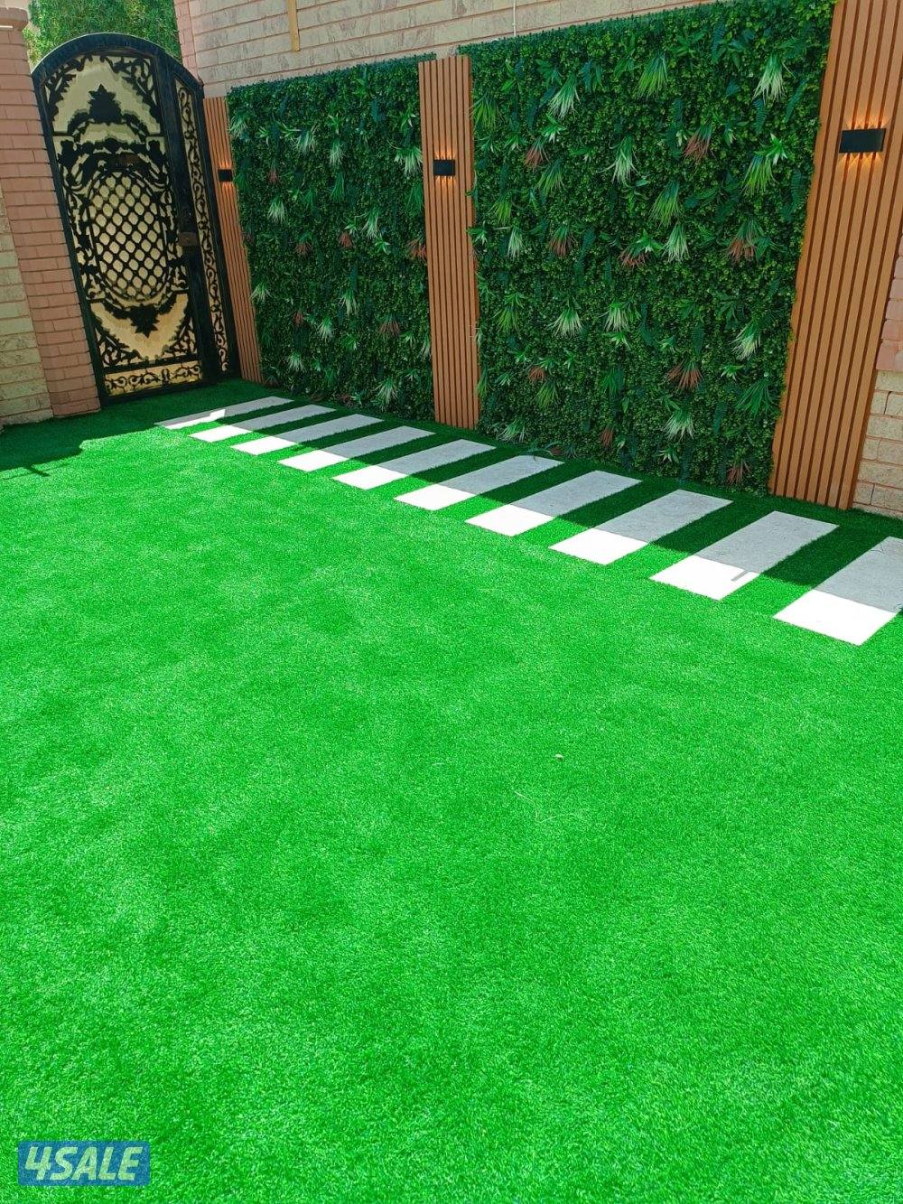 ابوعلي لتنسيق الحدائق الداخلية والخارجية وتركيب الثيل الصناعي والطبيعي4