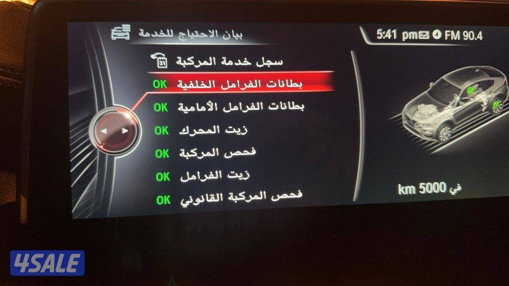 صبغ الوكالة BMW X6 V89