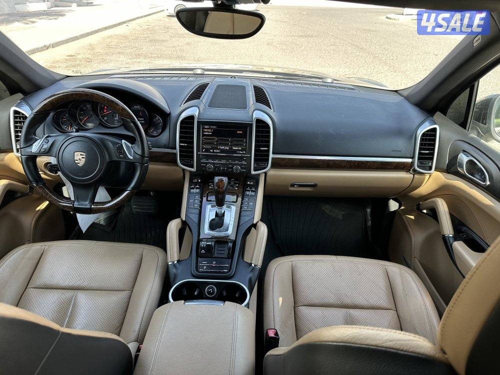 للبيع بورش كايين موديل 2014 6 سلندر2