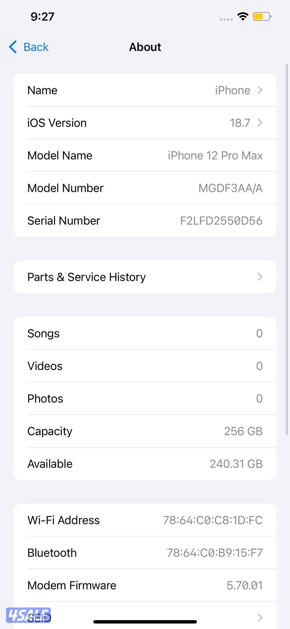 آيفون 12 برو ماكس – 256GB – أزرق iPhone 12 Pro Max – 256GB – Blue10