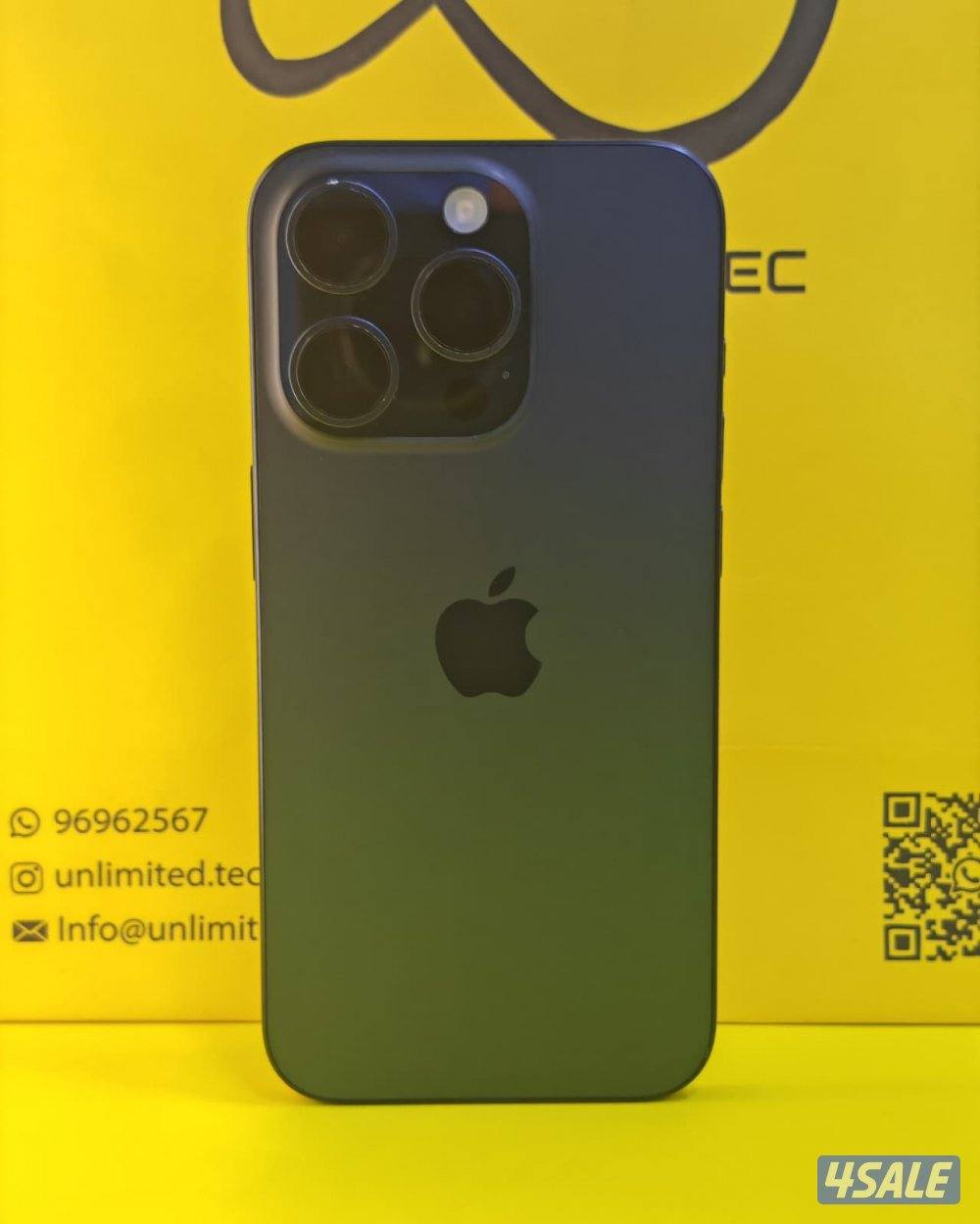 آيفون 15 برو – 256GB – أزرق | iPhone 15 Pro – 256GB – Blue0