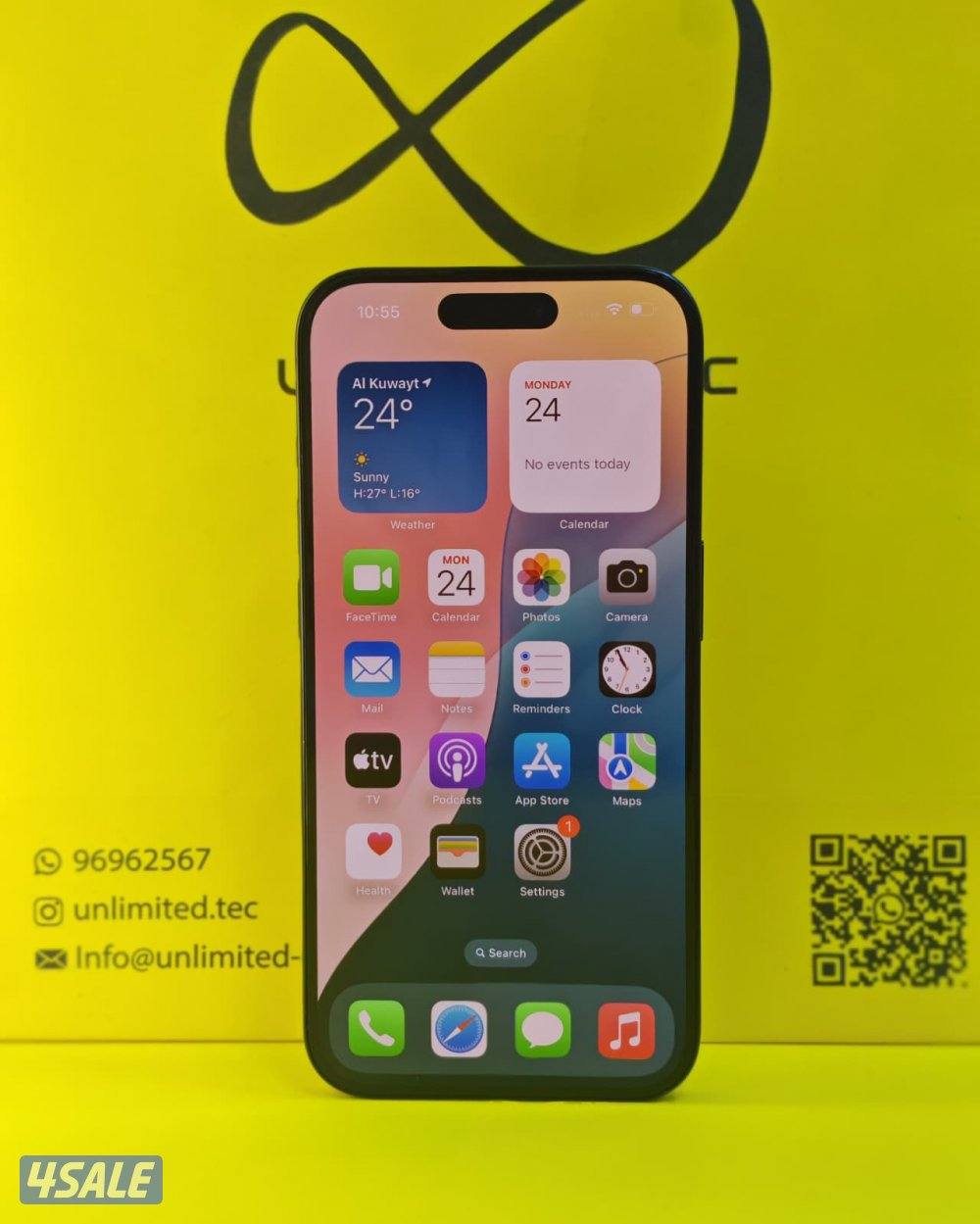 آيفون 15 برو – 256GB – أزرق | iPhone 15 Pro – 256GB – Blue7