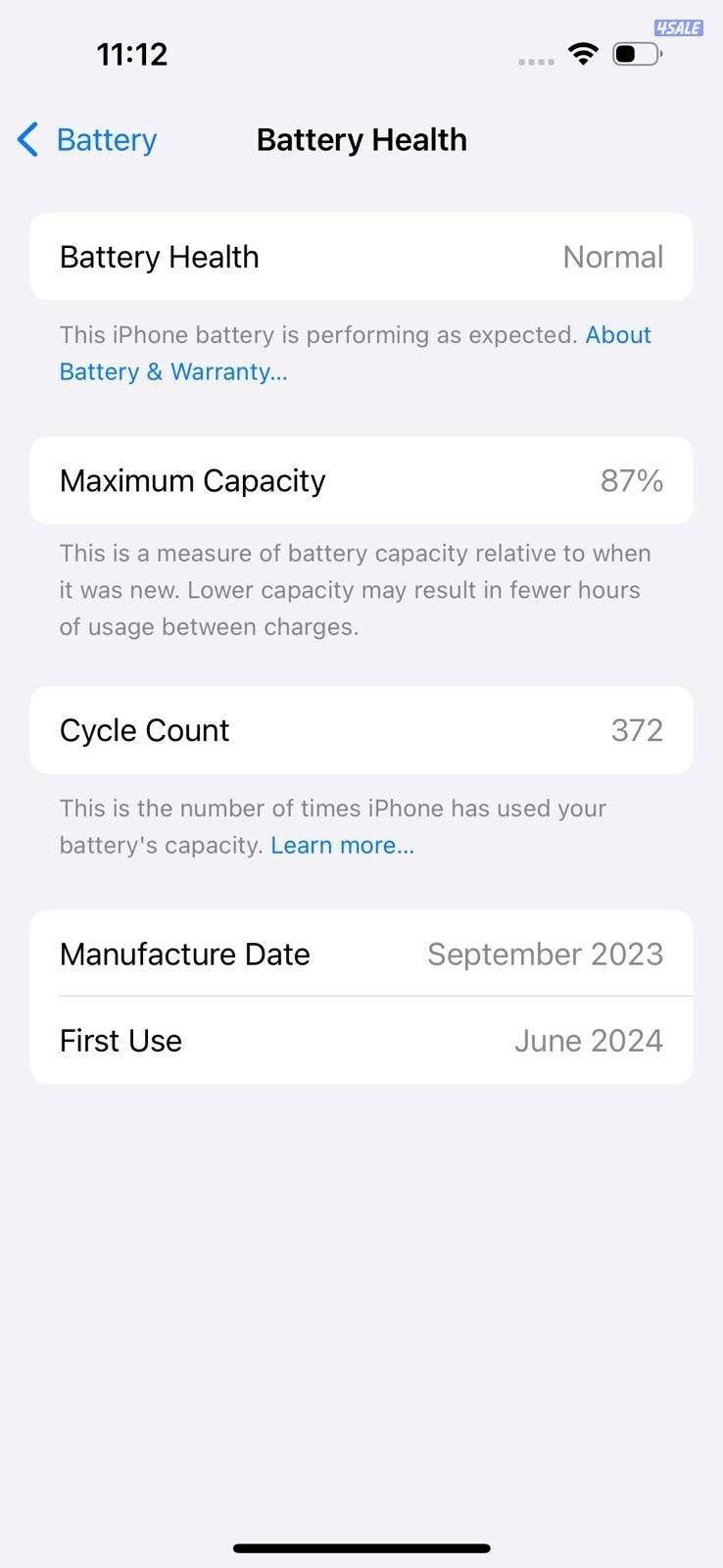 آيفون 15 برو – 256GB – أزرق | iPhone 15 Pro – 256GB – Blue11