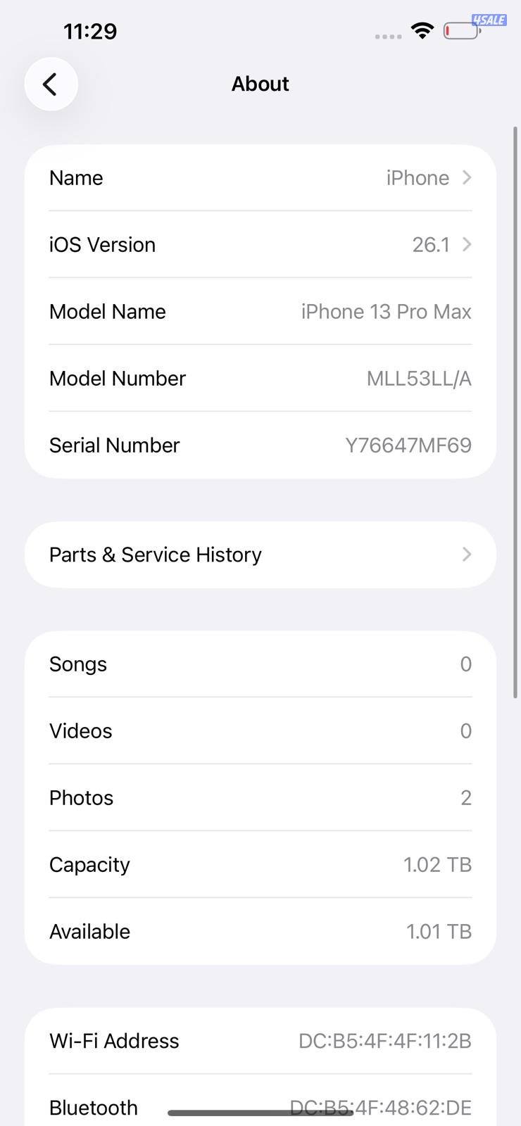 آيفون 13 برو ماكس – 1TB – أزرق iPhone 13 Pro Max – 1TB – Blue9