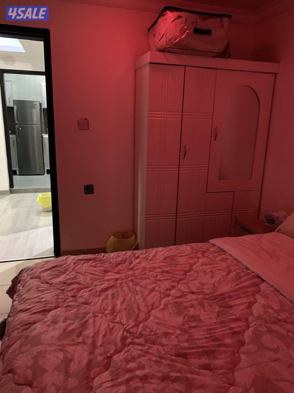 شقق للايجار خلو غرفة وصالة ومطبخ وحمام تشطيب سوبر لوكس3