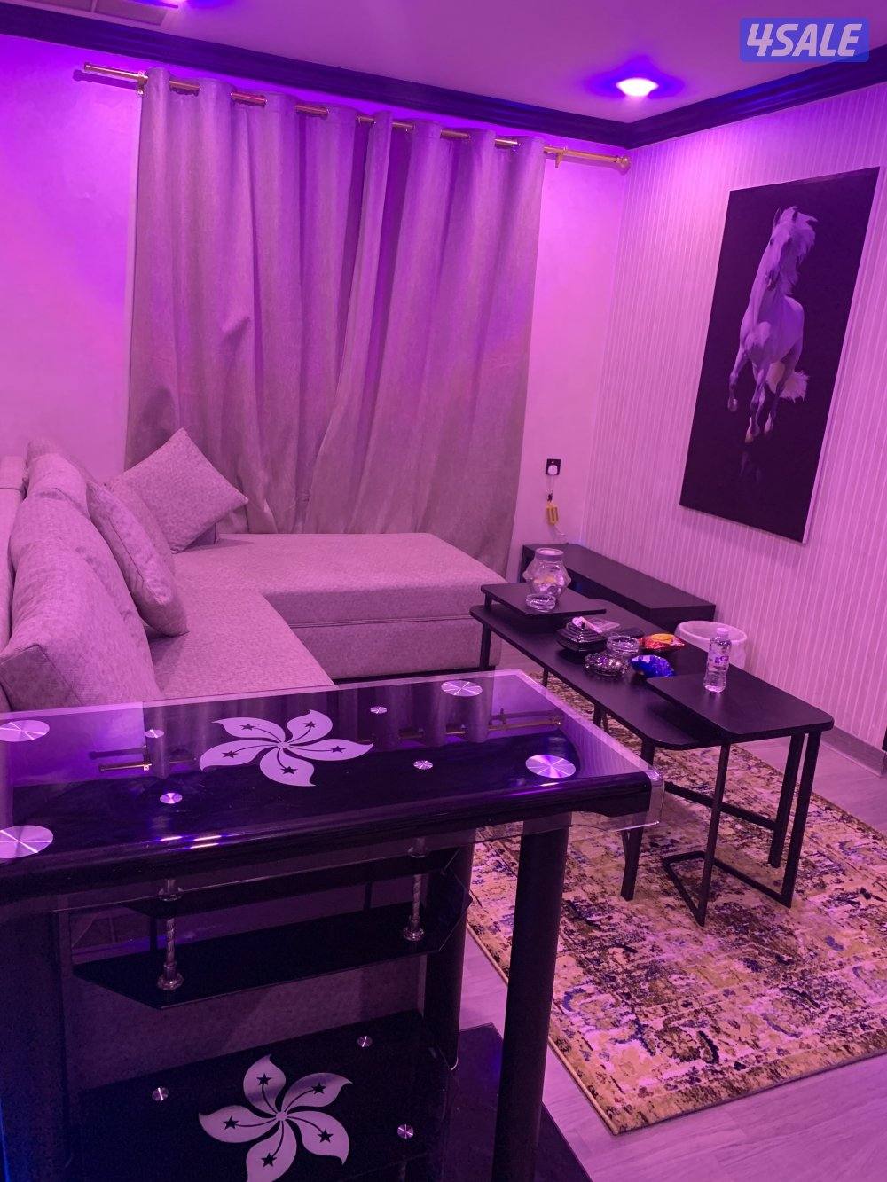 شقق للايجار خلو غرفة وصالة ومطبخ وحمام تشطيب سوبر لوكس9