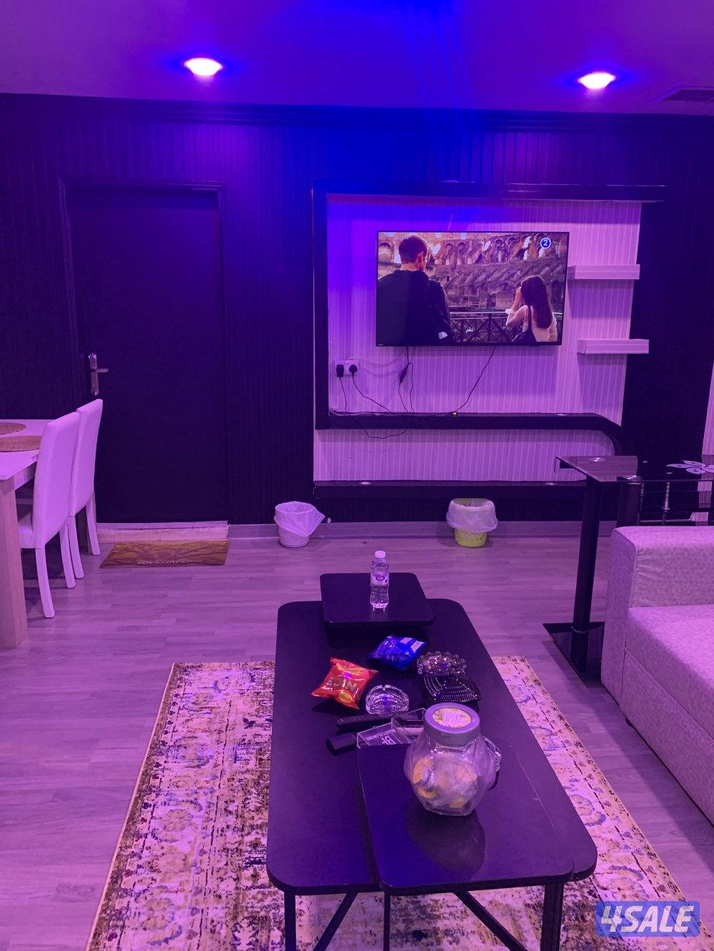 شقق للايجار خلو غرفة وصالة ومطبخ وحمام تشطيب سوبر لوكس14