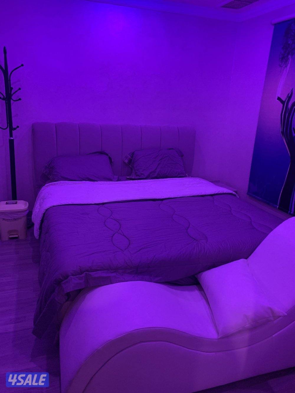 شقق للايجار خلو غرفة وصالة ومطبخ وحمام تشطيب سوبر لوكس15