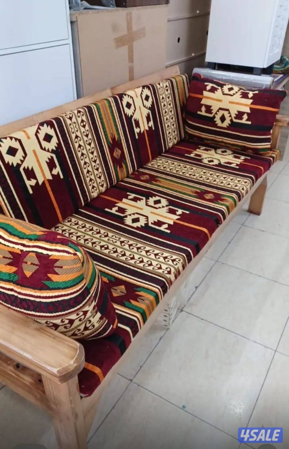 🔥كراسي حديد+ كراسي بر + خشب وحديد +فرش + طرابيل  🔥🔥15