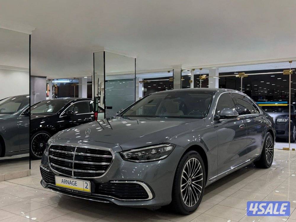 مرسيدس S500 وكالة تحت الكفالة موديل ٢٠٢٢ عداد ١٠ الاف كيلو1