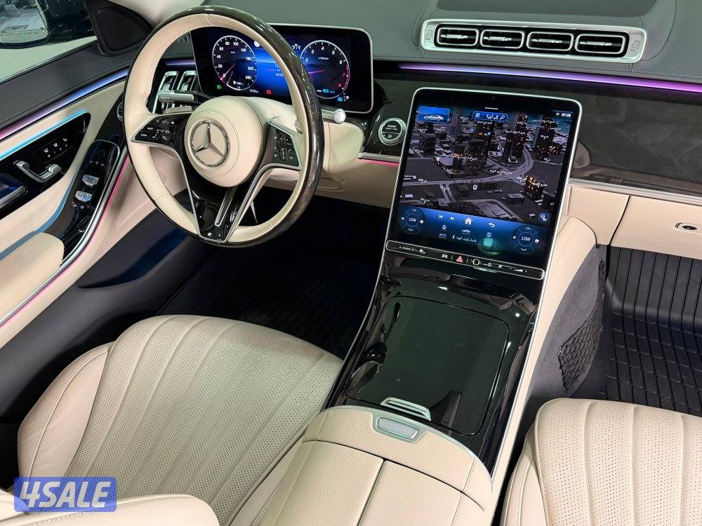 مرسيدس S500 وكالة تحت الكفالة موديل ٢٠٢٢ عداد ١٠ الاف كيلو8
