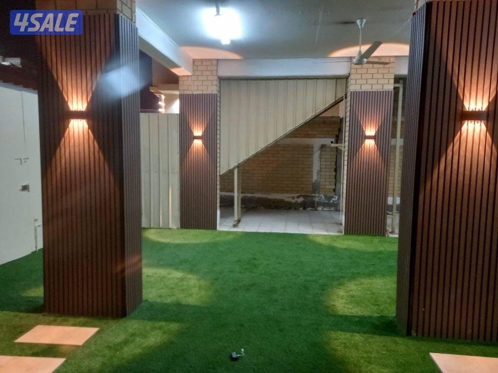 تنسيق حدائق تركيب بديل خشب خارجي تركيب انترلك2