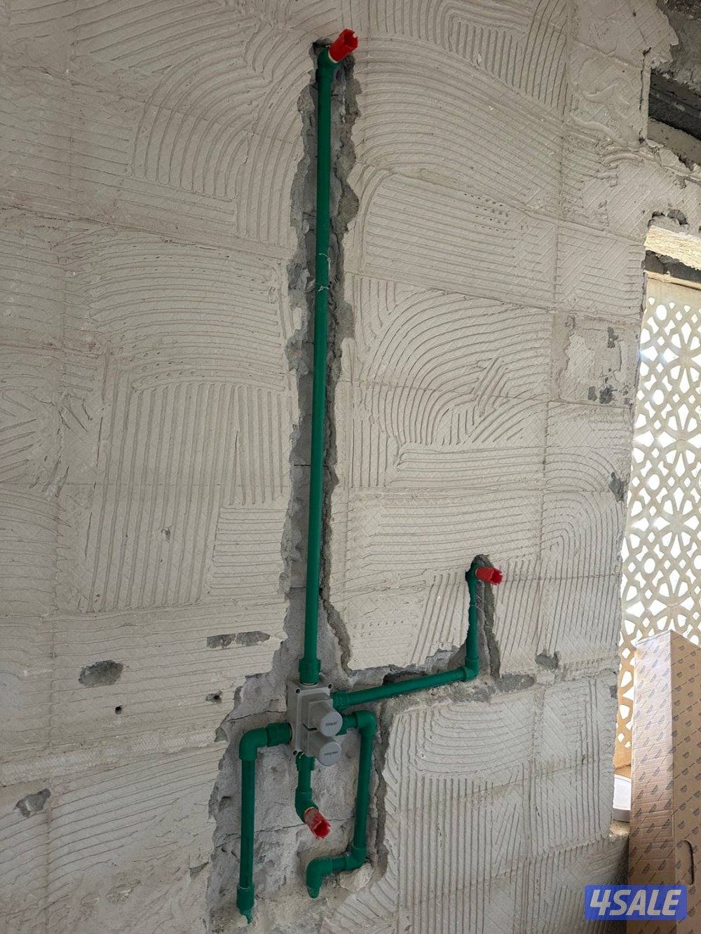 مقاول صحي ممتاز تكسير وتمديد حمامات ومطابخ تشطيب متكامل3