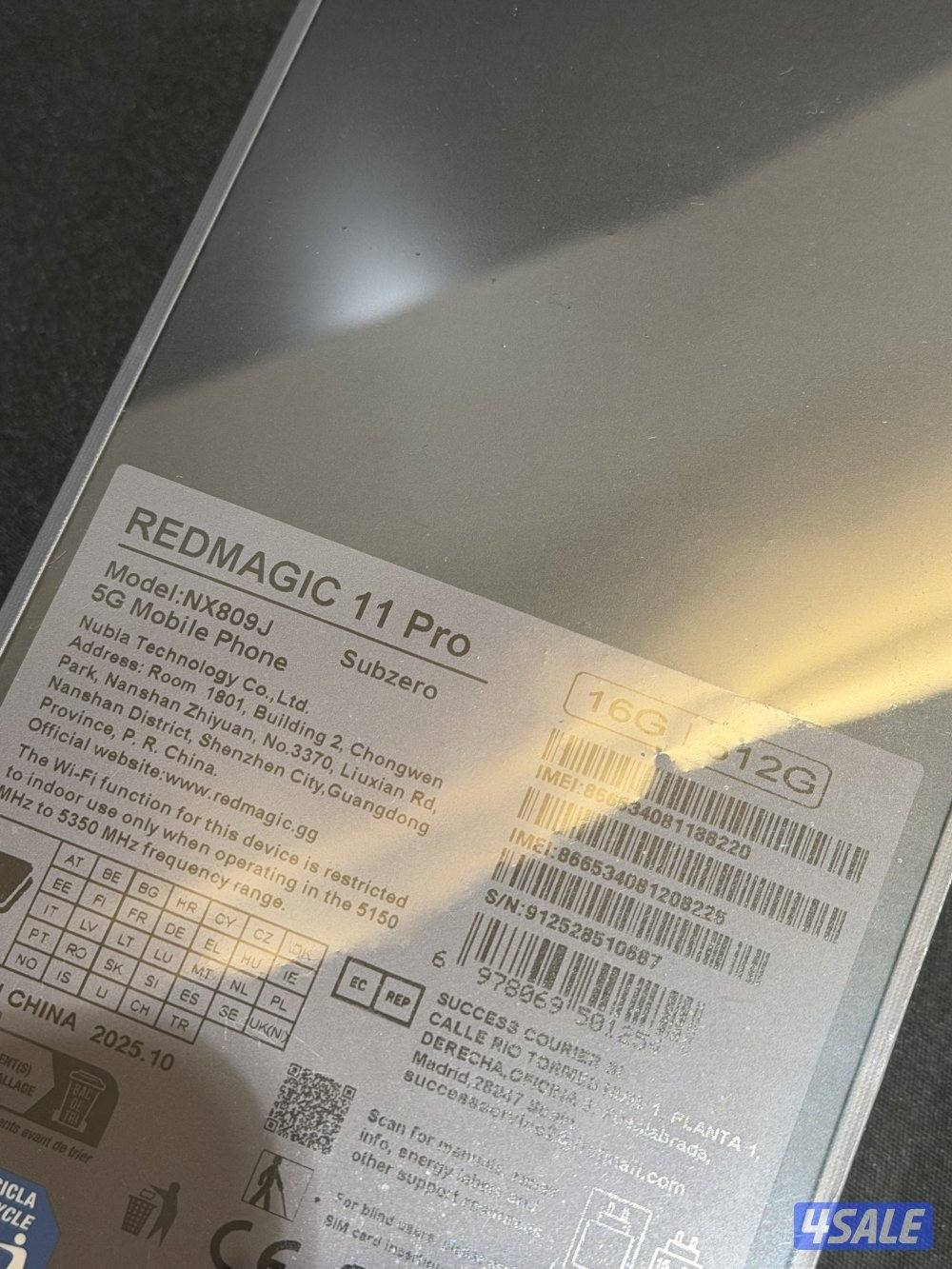 RedMagic 11 Pro النسخة العالميه1