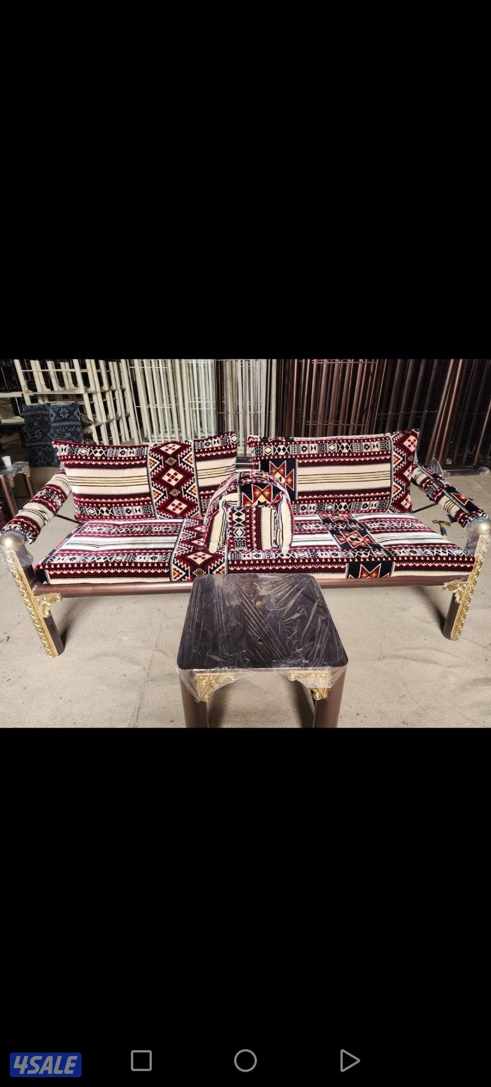 كراسي حديد ملكي اطقم خشب سعودية ♦️🇰🇼3