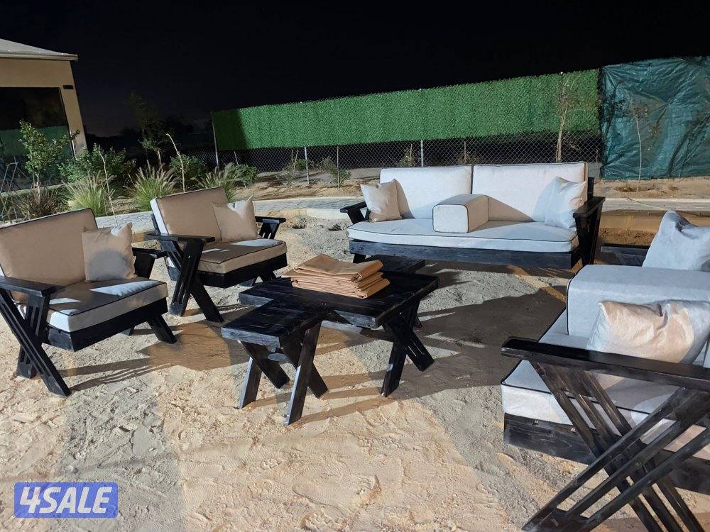 كراسي حديد ملكي اطقم خشب سعودية ♦️🇰🇼13