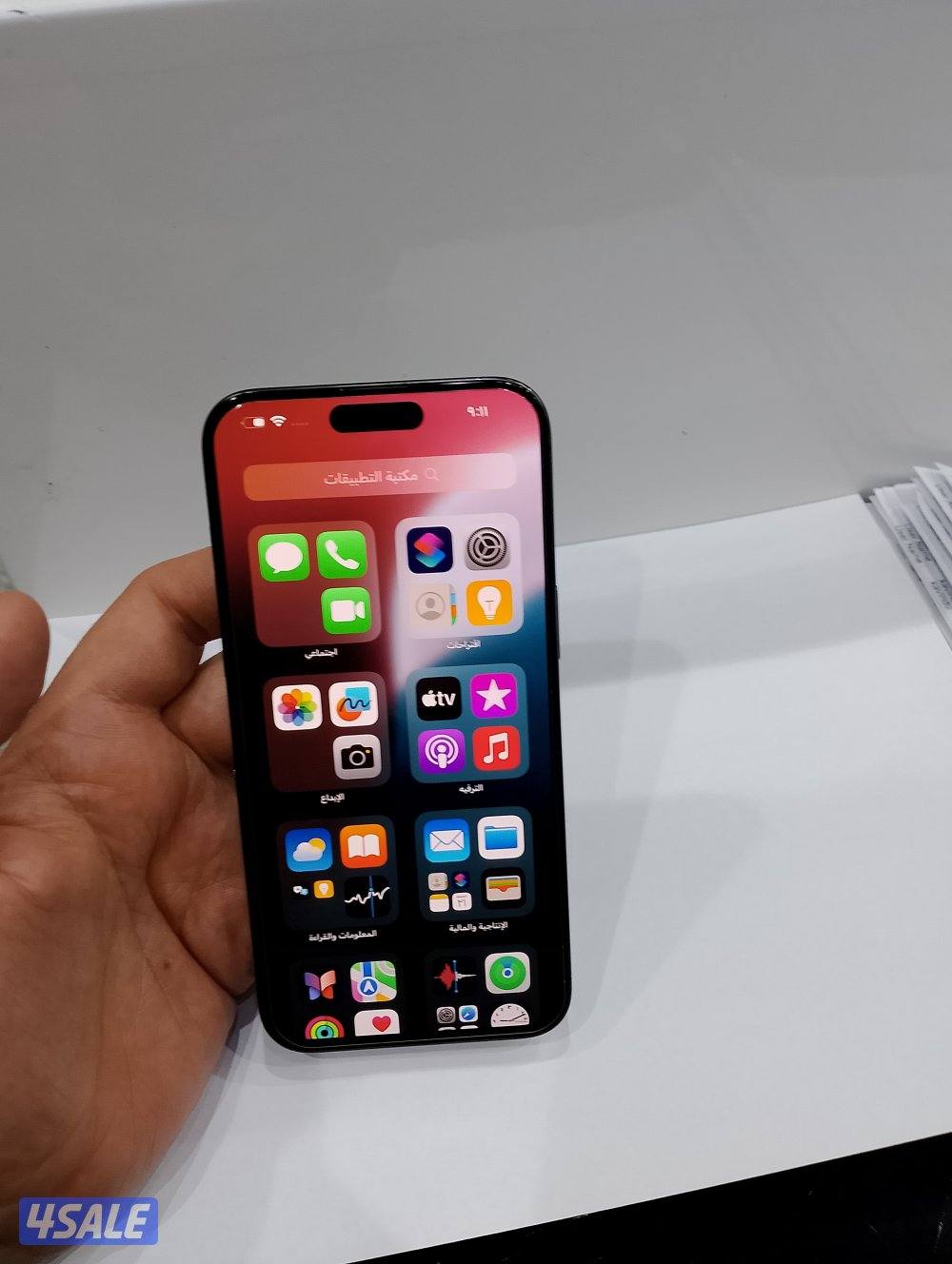 ايفون 15برو ماكس اسود 256 جيجا7