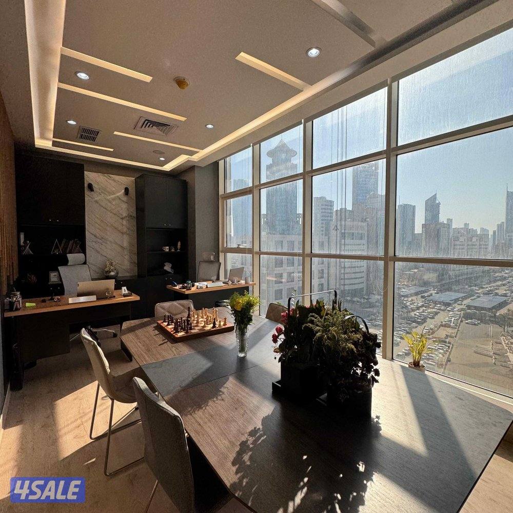 مكتب مفروش تجاري للإيجار  خلو  في شرق قطعة 23