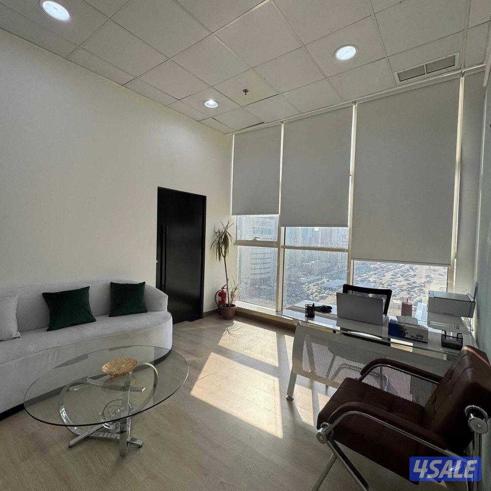 مكتب مفروش تجاري للإيجار  خلو  في شرق قطعة 26