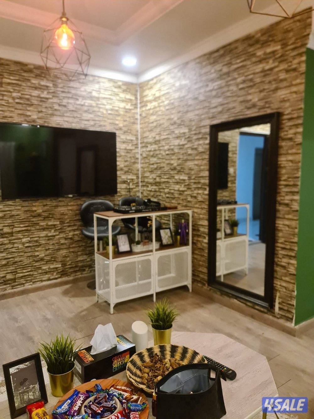 شقة خلو كويتين فقط غرفةصالةسوبر لوكس حمام مطبخ كامل مصافط متوفرة3