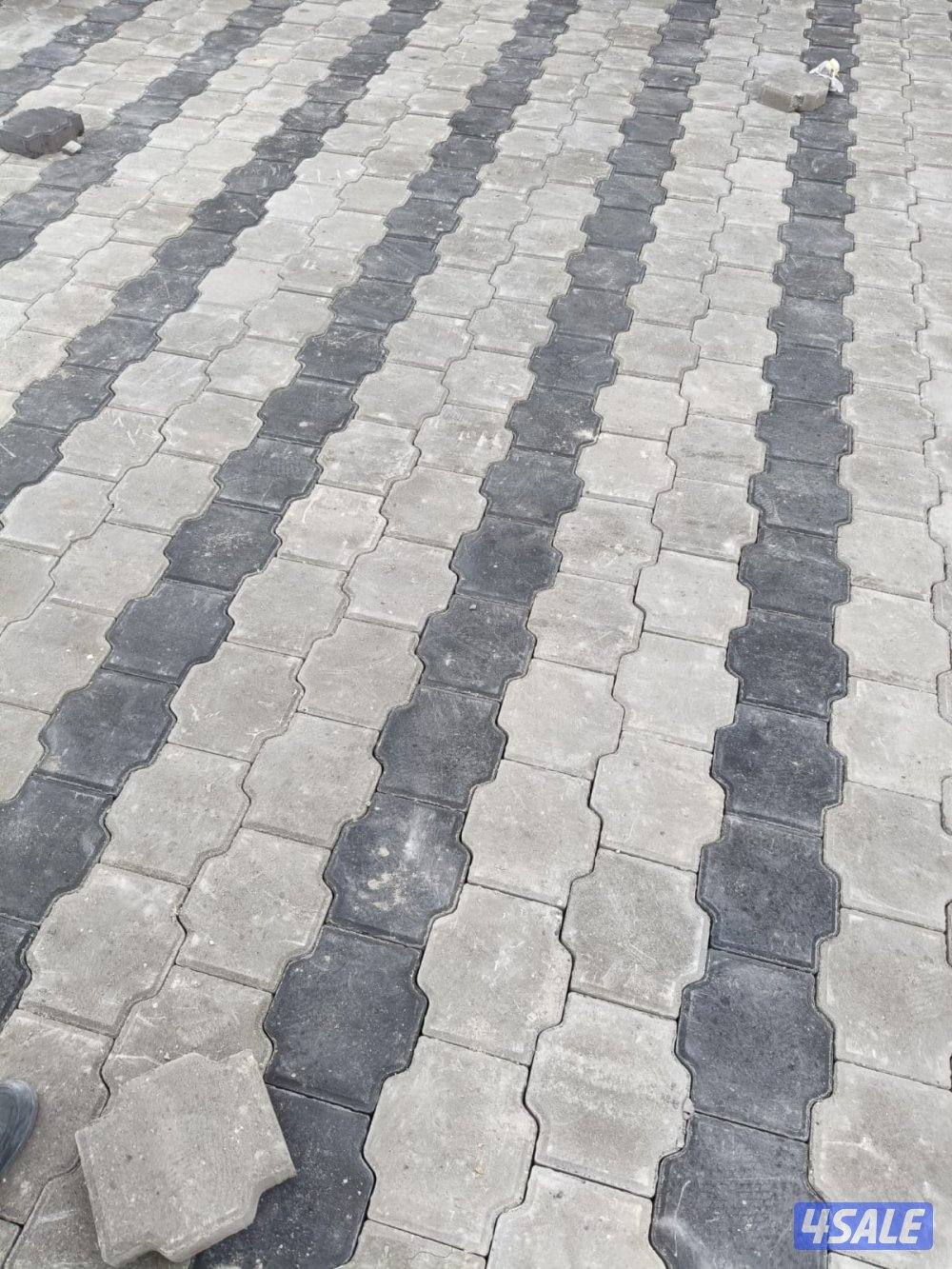 معلم ومقاول بلاط متداخل مصافت سيارات تنسيق الحدائق بأقل الاسعار3