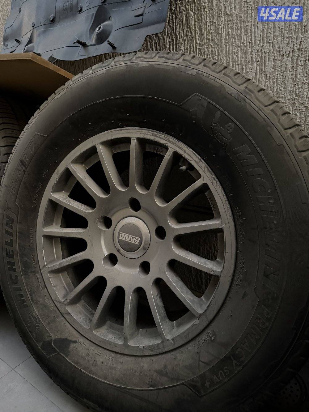 تواير ميشيلان مع رنقات برايد حجم 17 - 5 براغي0