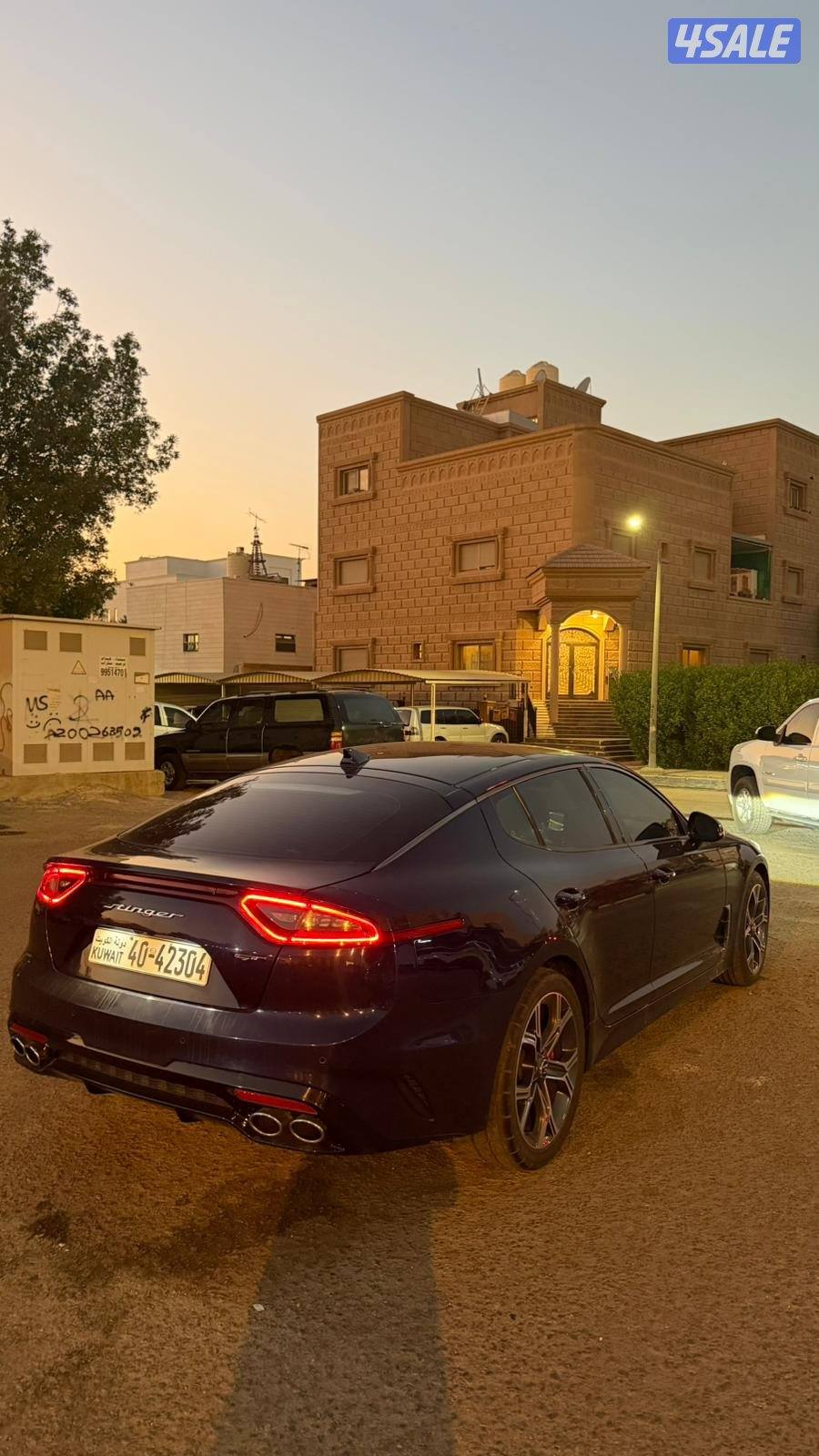 ستينجر GT line  V6 توين تيربو بسعر مغري2