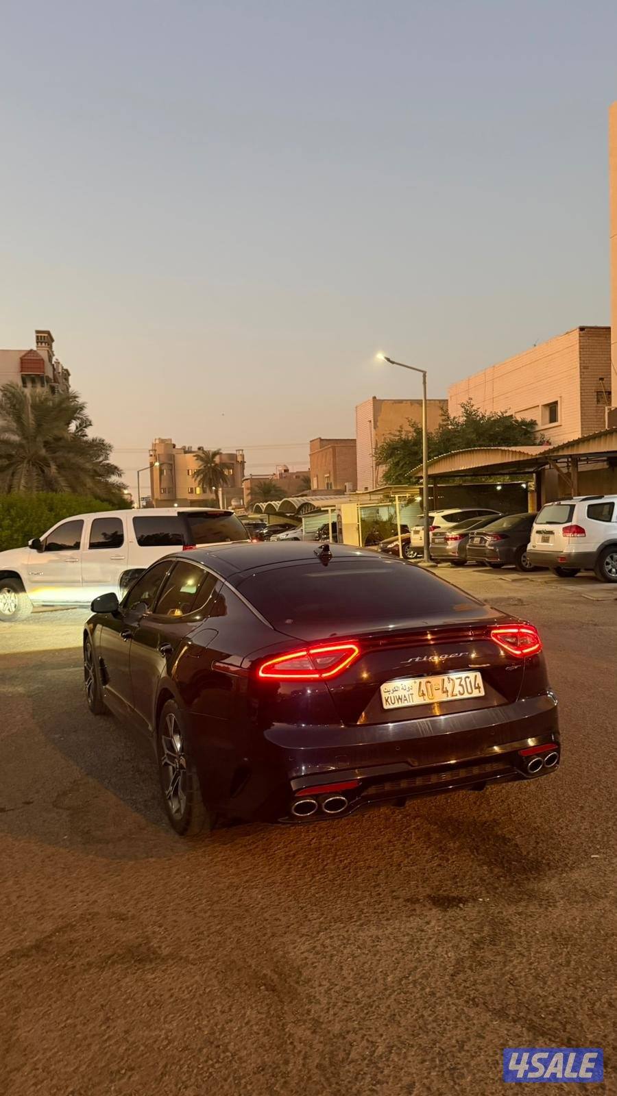 ستينجر GT line  V6 توين تيربو ✈️0