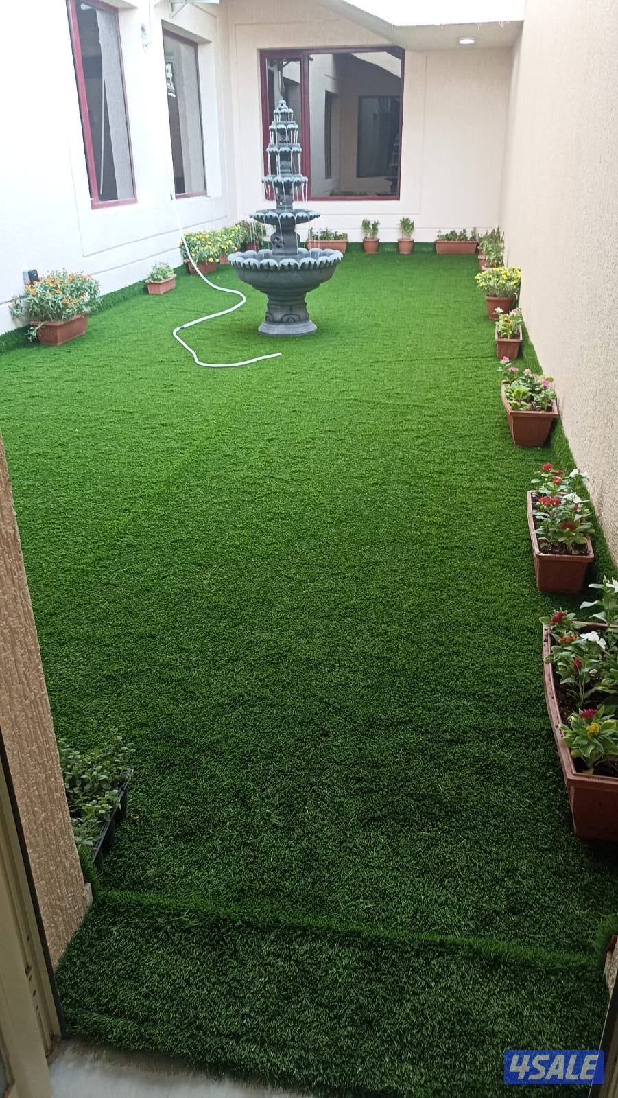 بيع وتركيب الثيل الصناعي والسور التركي وزراعة الثيل الطبيعي2