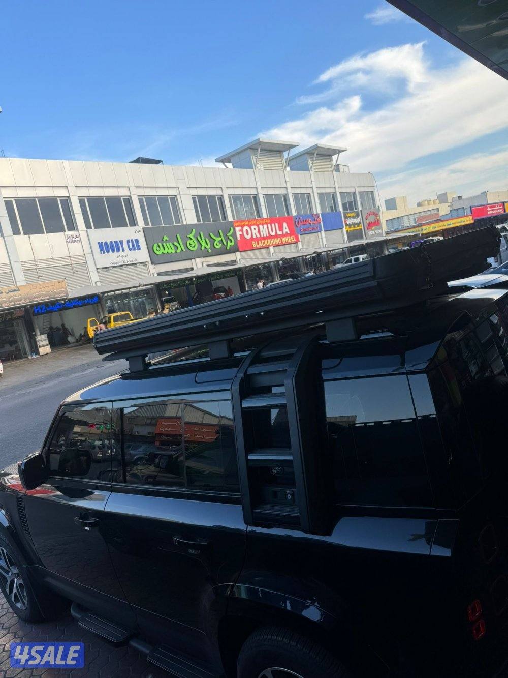 سلة دفندر وخيمة و قاعدة ثابت لاندكروزر 2022 وفوق6