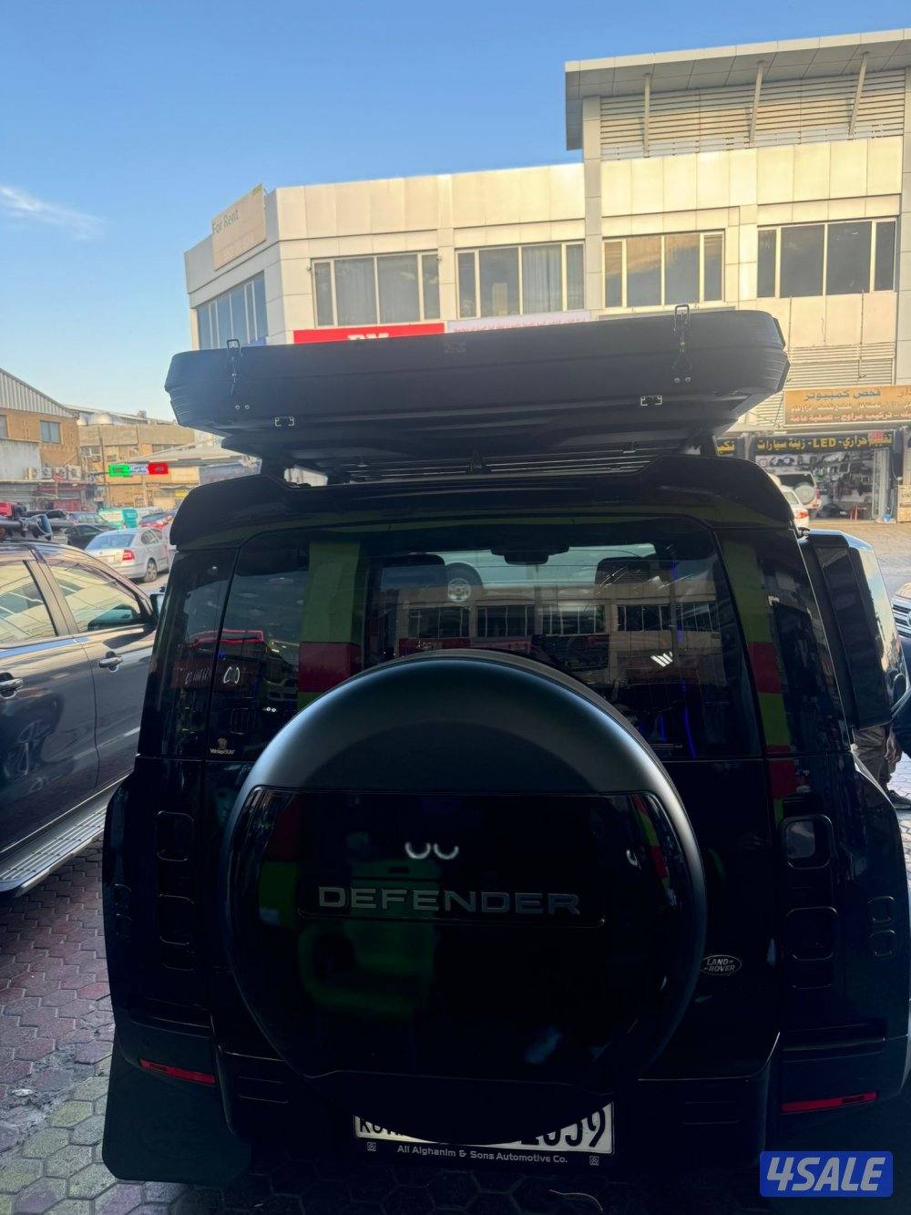 سلة دفندر وخيمة و قاعدة ثابت لاندكروزر 2022 وفوق5