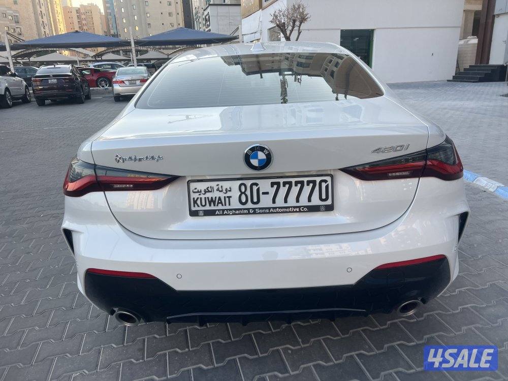 بي ام دبليو 420 كوبيه 2025 صبغ وكاله وسيرفس منتظم بالوكاله  فل مواصفات11