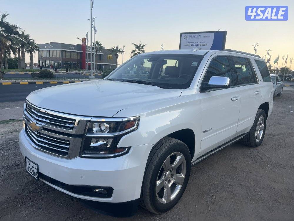 شفر تاهو LTZ ابيض 2018 فل مواصفات دوسات كهربا دبه هيدروليك فتحه جلد تا0