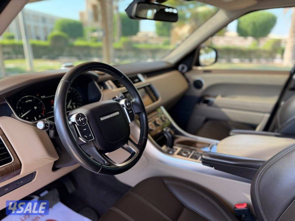 للبيع : رانج روفر سبورت V6 موديل : 2016 عداد : 90 الف4