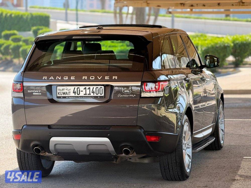 للبيع : رانج روفر سبورت V6 موديل : 2016 عداد : 90 الف8