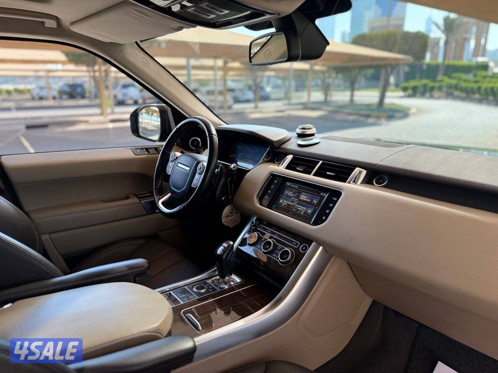 للبيع : رانج روفر سبورت V6 موديل : 2016 عداد : 90 الف10