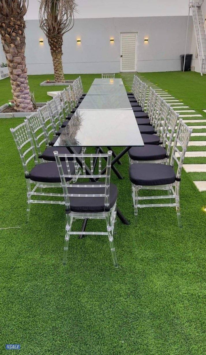 تاجير كراسي طاولات زينه عرس ضيافه3