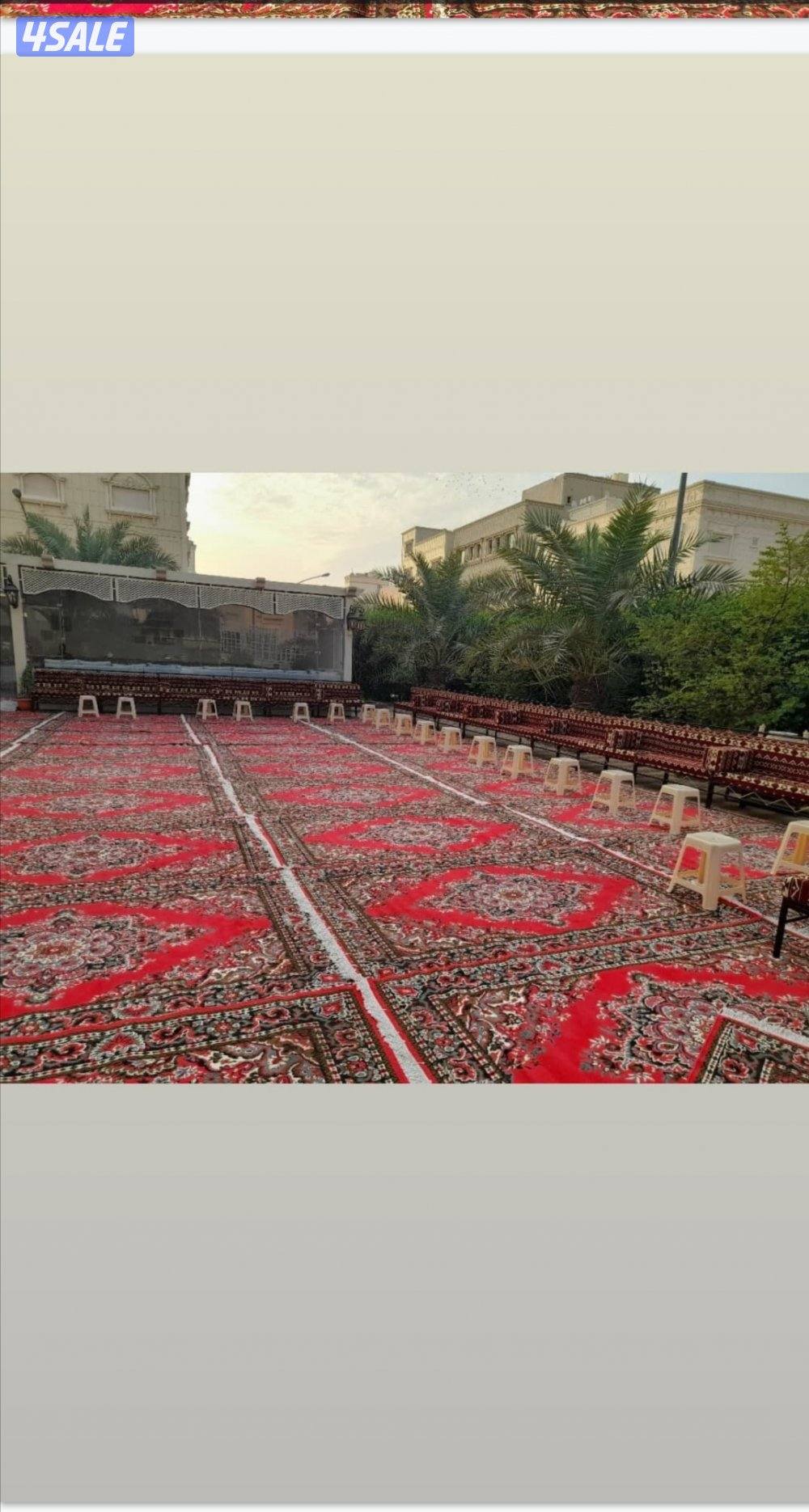 تاجير كراسي طاولات زينه عرس ضيافه4