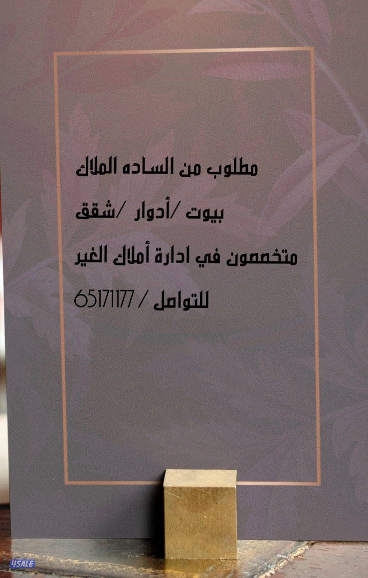 للإيجار بيت حكومي1