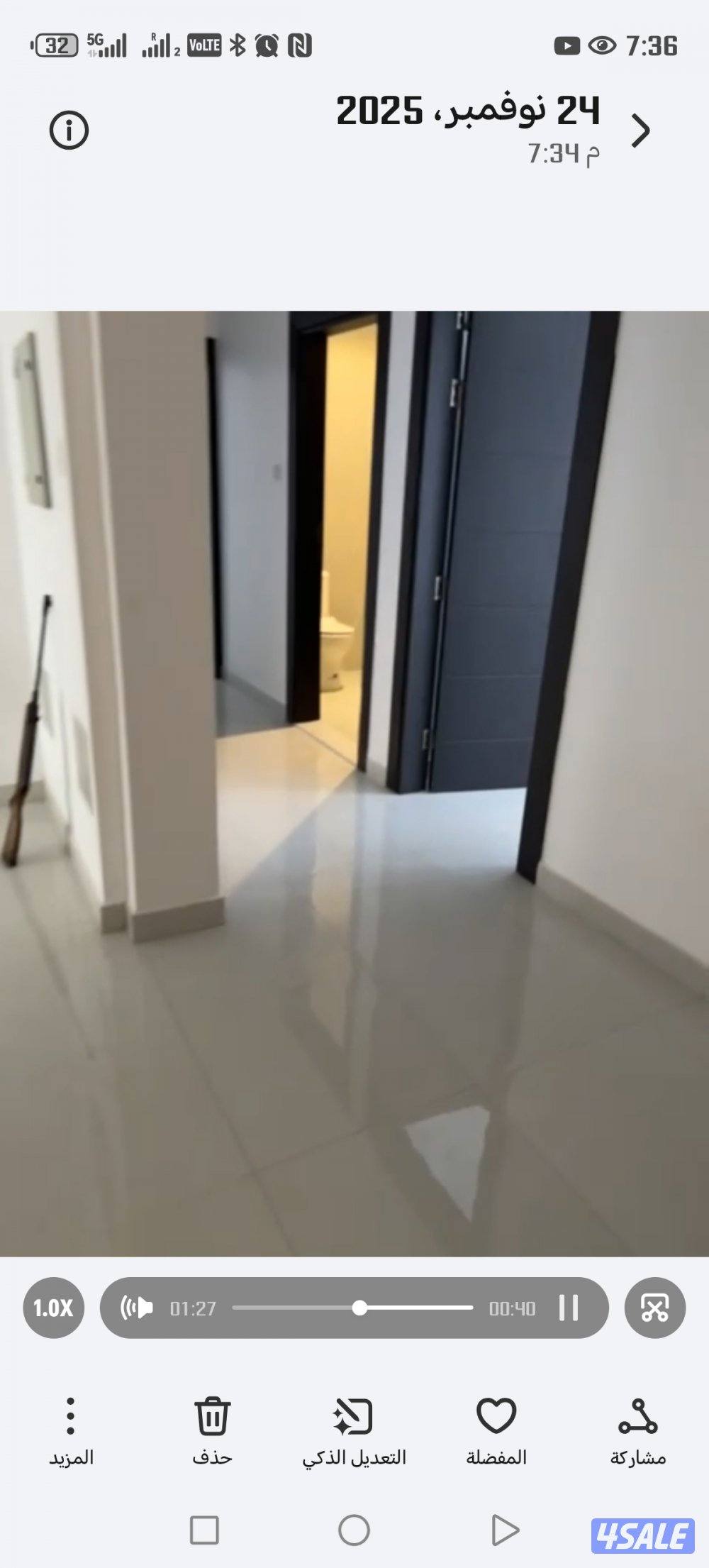 للايجار فيلا في المطلاع دورين وربع تشطب راقي جدا11