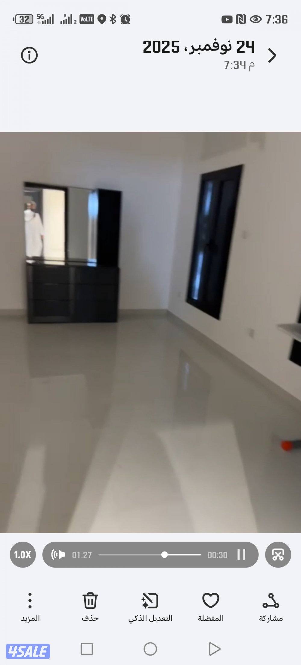 للايجار فيلا في المطلاع دورين وربع تشطب راقي جدا12