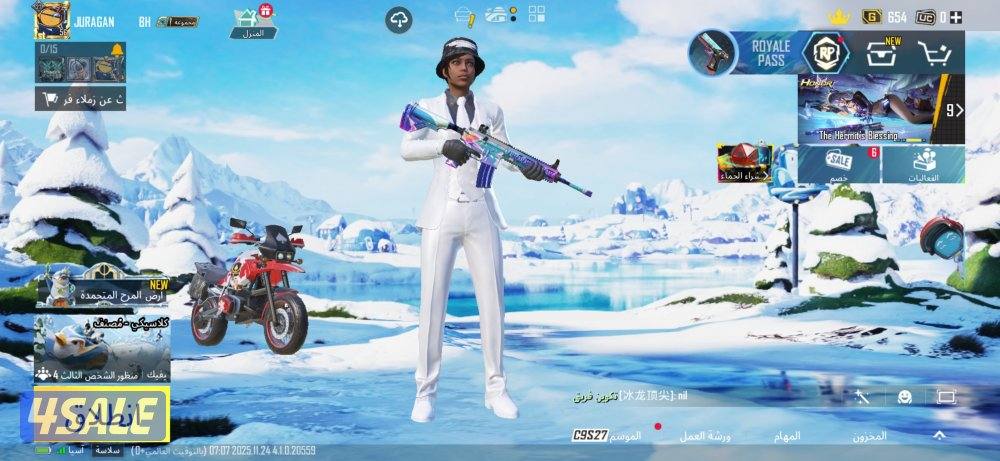 حسابات ببجي متنوعه بارخص الاسعار5