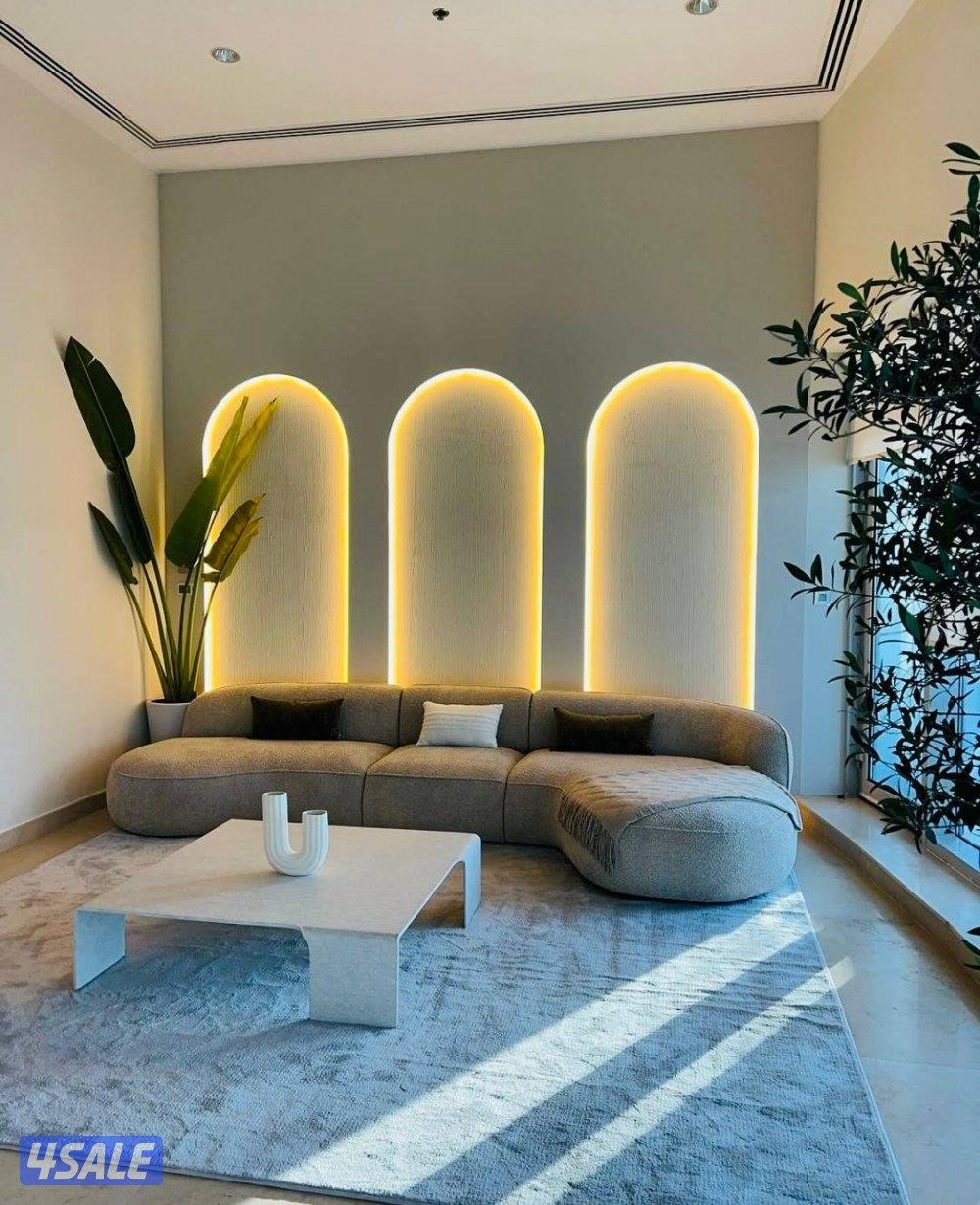 جبسم بورد بارتيشن ديكور جبس أمريكي باب خشب بديل خشب ورخام4