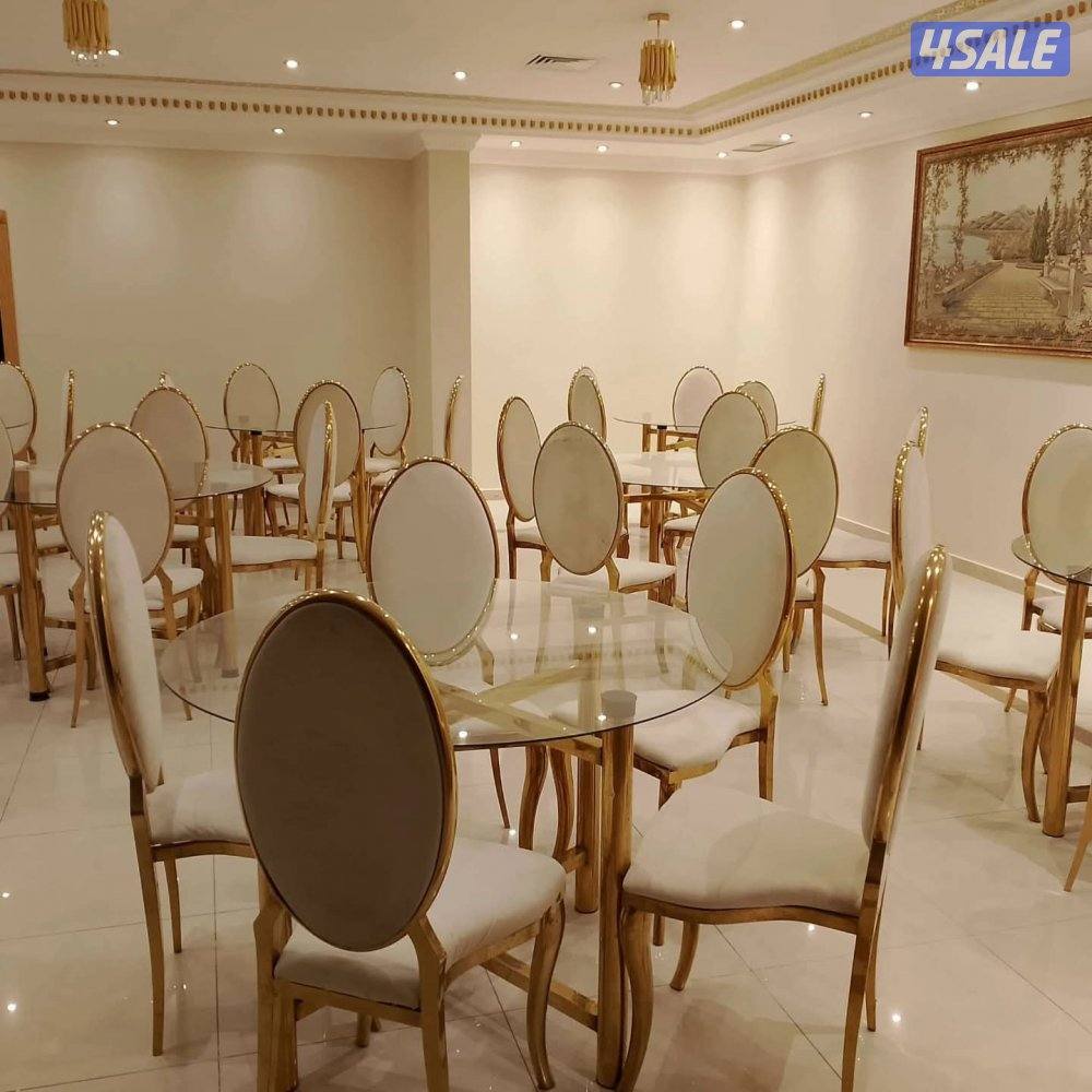 تأجير كراسي وطاولات وزينه الافراح3